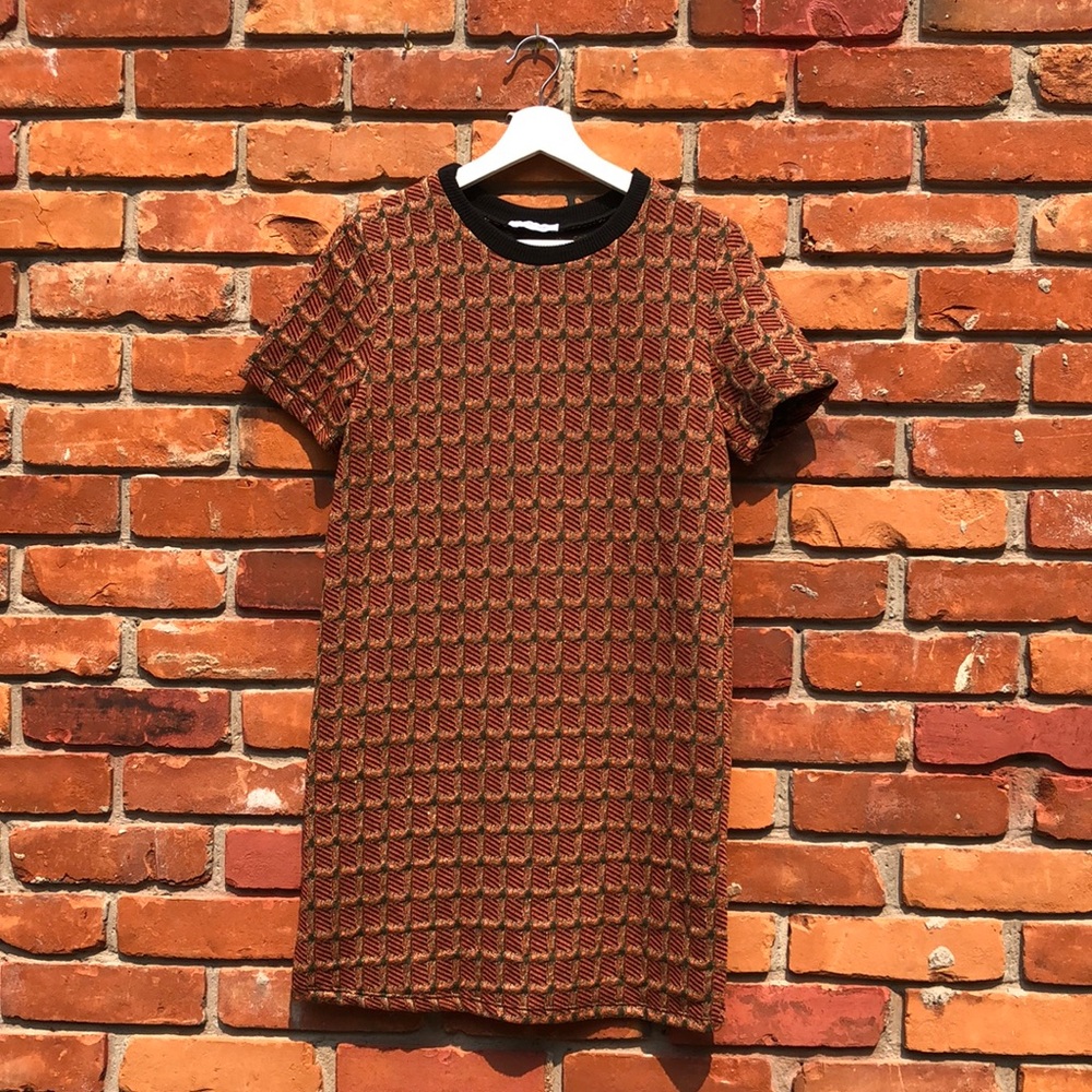 Zara Plaid Sweater Dress